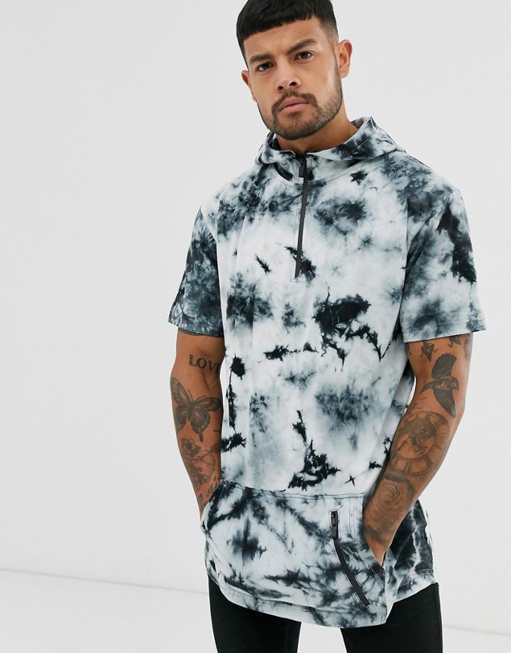 Soul Star Tie Dye Hooded T-shirt