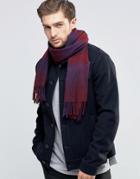 Ted Baker Scarf Check - Red