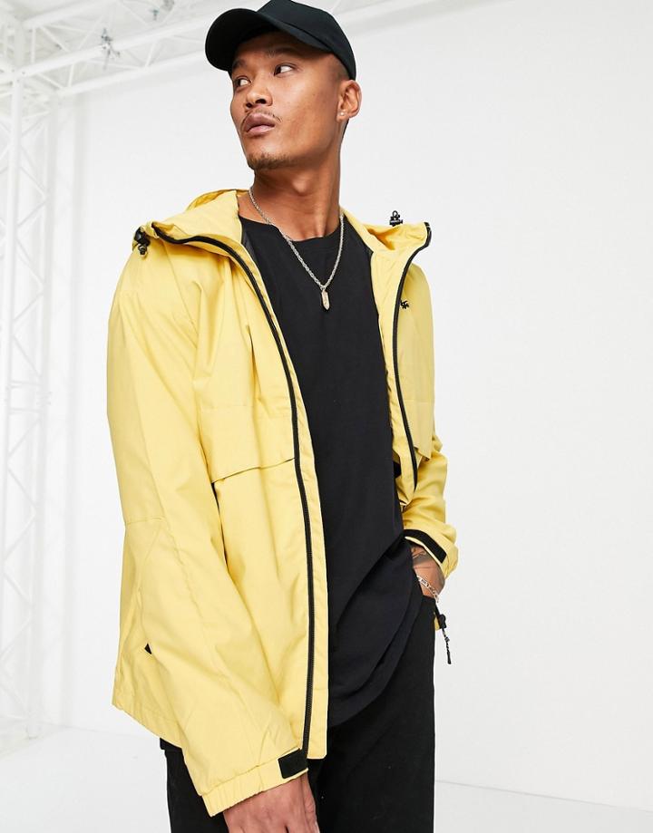 Pull & Bear Lightweight Jacket In Yellow