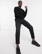 Selected Homme Sweater With Crew Neck In Black