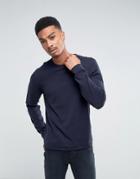 Only & Sons Cotton Crew Neck Knitted Sweater - Navy