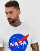 Asos Design Nasa T-shirt-white