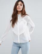 Little White Lies Love Heart Shirt - White