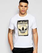 Adidas Originals X Nigo T-shirt With Artist Label Print Aj5205 - White