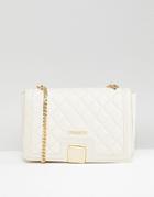 Love Moschino Chain Strop Quilted Bag - Cream