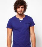 D-struct V-neck T-shirt - Navy
