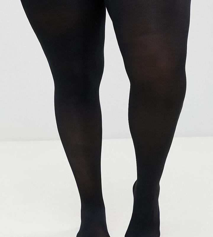 Asos Design Curve 80 Denier Black Tights