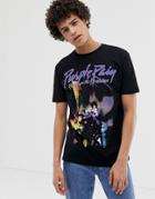 Asos Design Relaxed T-shirt With Prince Print - Black