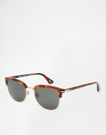 Persol Retro Sunglasses - Brown