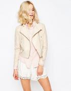See U Soon Biker Jacket - Beige