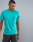 New Look Sport Running T-shirt In Teal - Blue