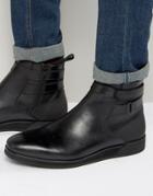 Aldo Kydia Leather Jodpher Boots - Black