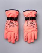 Roxy Poppy Pink Ski Gloves - Pink