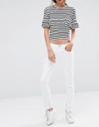 Ditto's Diedre Midrise Jeans - White