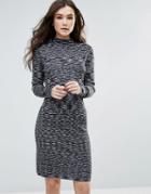 Vero Moda Midi Dress - Navy