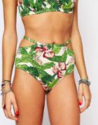 Somedays Lovin Ayana High Waisted Bikini Bottoms - Multi