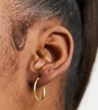 Kingsley Ryan Recycled 20mm Large Fine Hoop Earrings In Sterling Silver Gold Plate
