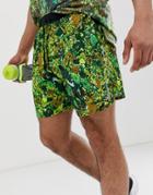 Nike Running Flex 7 Inch Printed Shorts In Multicolor