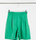 Naanaa Tall Bermuda Shorts In Green