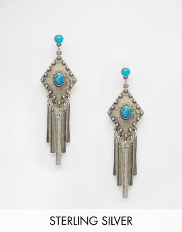 The 2bandits Pacific Coast Highway Earrings - Silver