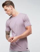 Only & Sons T-shirt In Skater Fit - Purple
