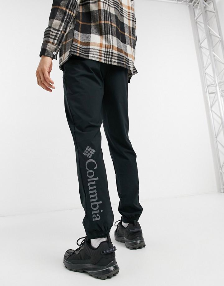 Columbia Lodge Woven Sweatpants In Black