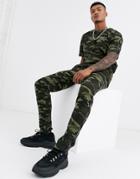 Good For Nothing Slim Fit Sweatpants In Camo