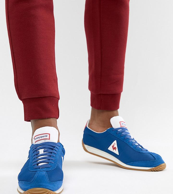 Le Coq Sportif Quartz Nylon Gum Sneaker - Blue
