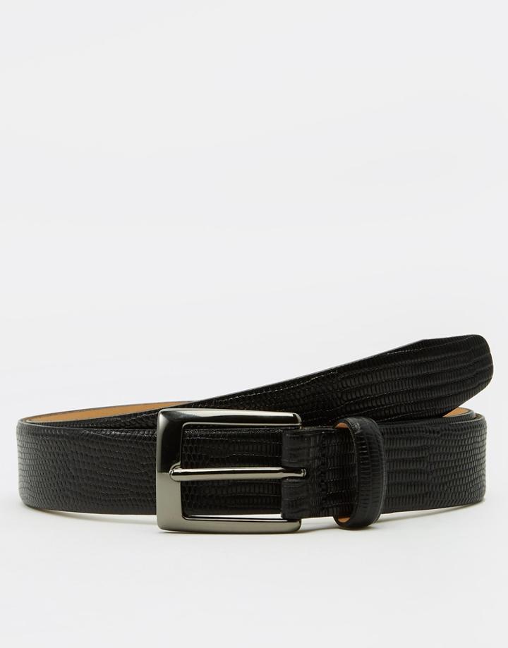British Belt Company Leather Belt - Black