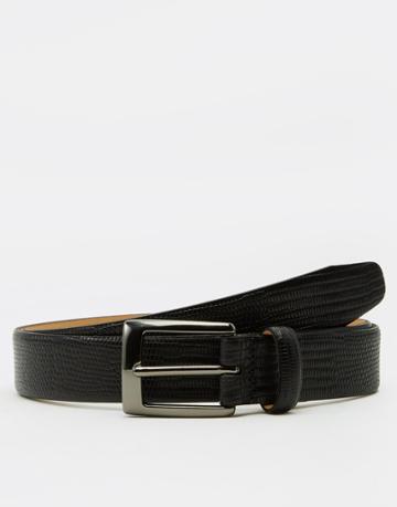 British Belt Company Leather Belt - Black