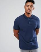 Fred Perry Slim Fit Tipped Polo In Service Blue - Blue
