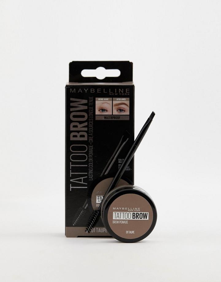 Maybelline Tattoo Brow Longlasting Brow Pomade - Brown