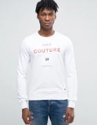 Scotch And Soda Signature Sweatshirt - White