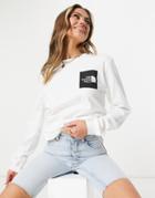 The North Face Fine Long Sleeve T-shirt In White