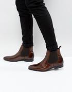 Zign Smart Leather Chelsea Boots - Brown
