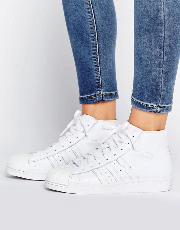 Adidas Promodel Sneakers - White