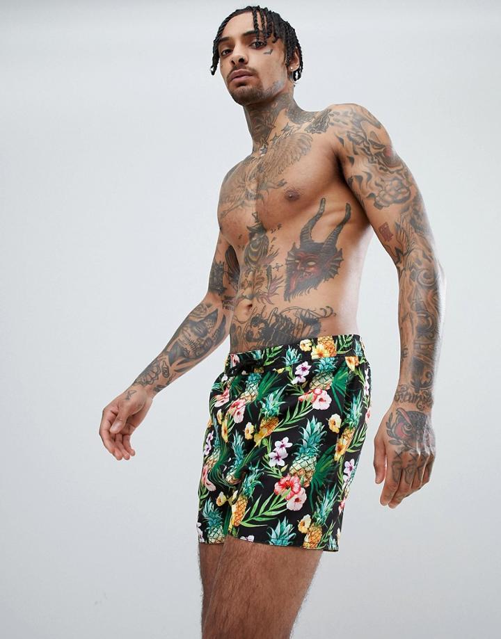 Another Influence Tropical Swim Short - Multi