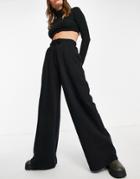 Asos 4505 Wide-leg Sweatpants-black