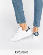 Adidas Originals Exclusive Geology Print Stan Smith Sneakers - White