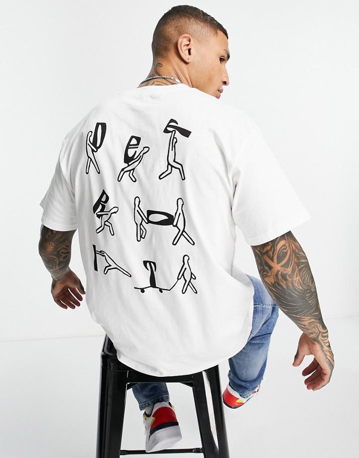 Carhartt Wip Removals T-shirt In White