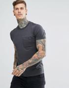 Nudie Jeans Co Anders Mended T-shirt - Gray