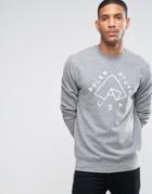 Poler Sweatshirt With Tent Logo - Gray