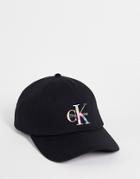 Calvin Klein Jeans Organic Cotton Pride Capsule Cap In Black