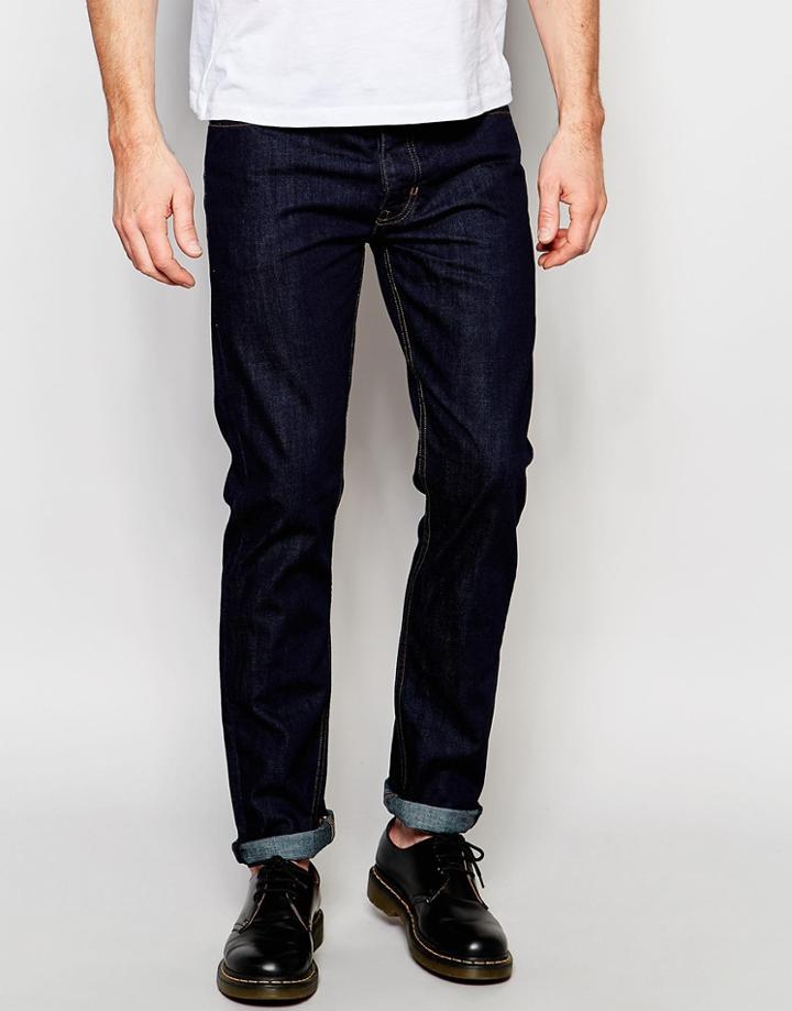 Threadbare Regular Fit Jeans In Rinse Wash - Blue