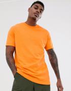 Bershka Join Life Loose Fit T-shirt In Orange - Orange