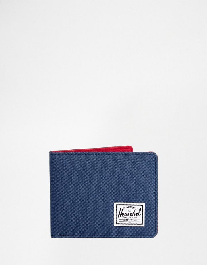 Herschel Supply Co Roy Wallet In Navy - Navy