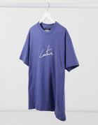 The Couture Club Essentials Regular Fit T-shirt In Purple