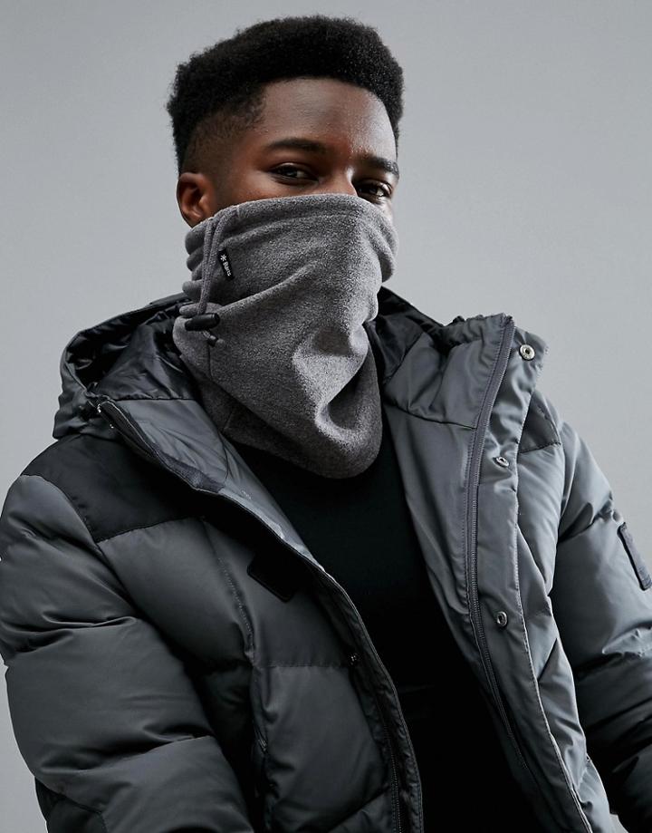 Barts Fleece Neck Warmer - Gray