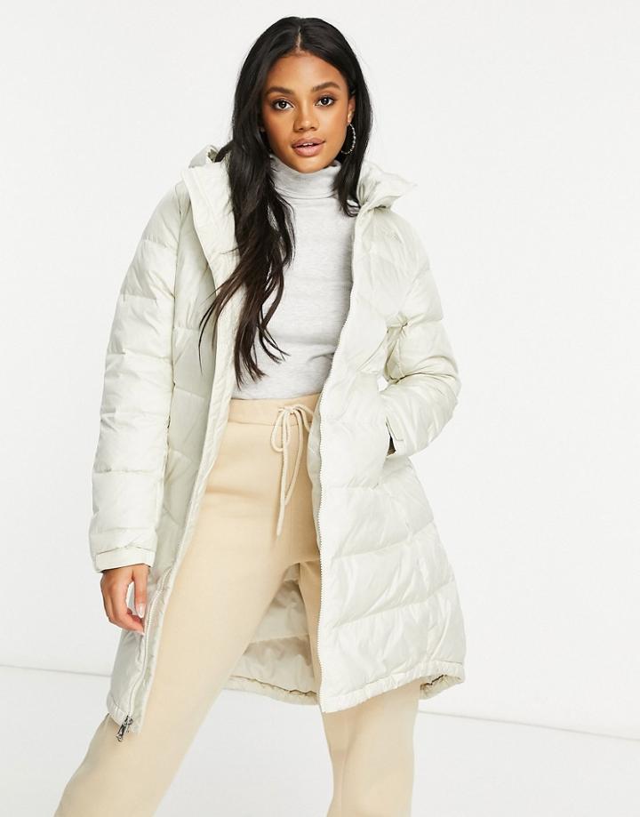 The North Face Metropolis Parka Jacket In White
