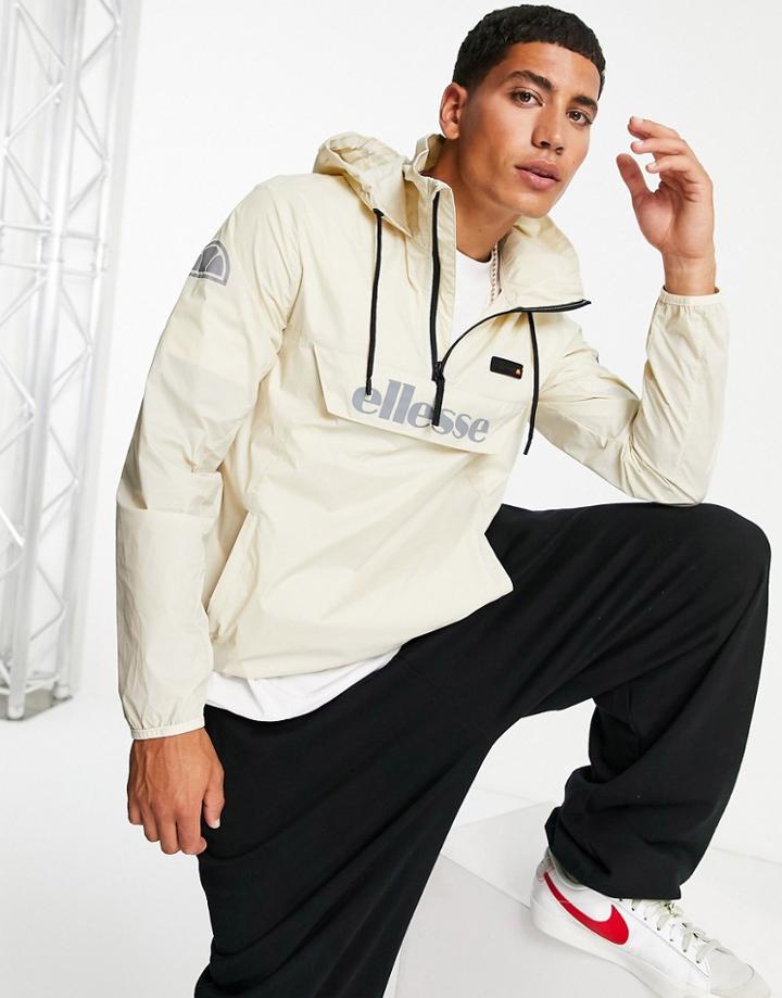 Ellesse Ion Jacket In Oatmeal-neutral